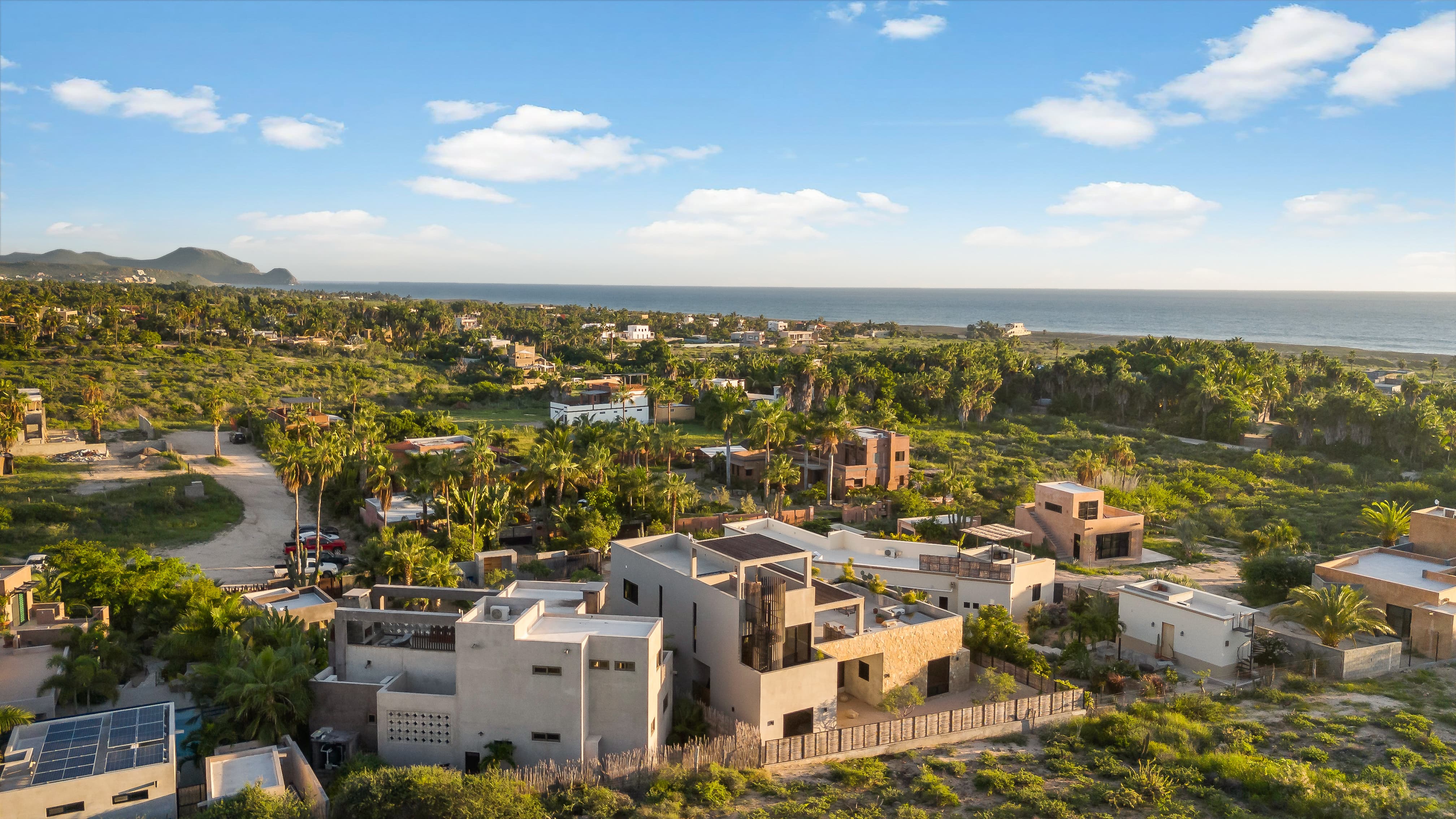 Las Tunas beach and mountains